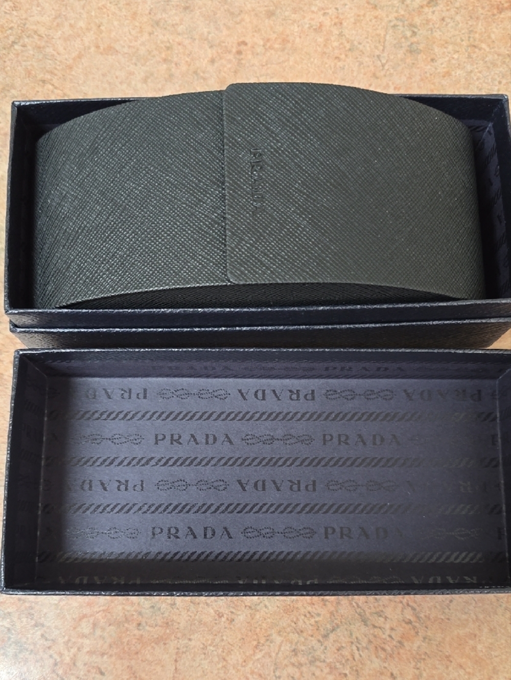 Prada Black Textured Watch Case - Picture 5 of 5